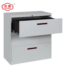Knockdown metal 3 drawers filing cabinets for office